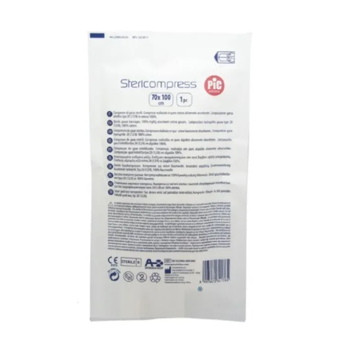 Stericompress 70x100cm Compresse Sterili PIC 1 Pezzo