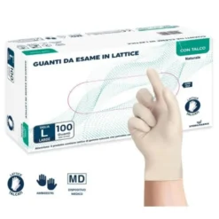 Sterilfarma Guanti in Lattice Taglia Large Senza Talco 100 Pezzi