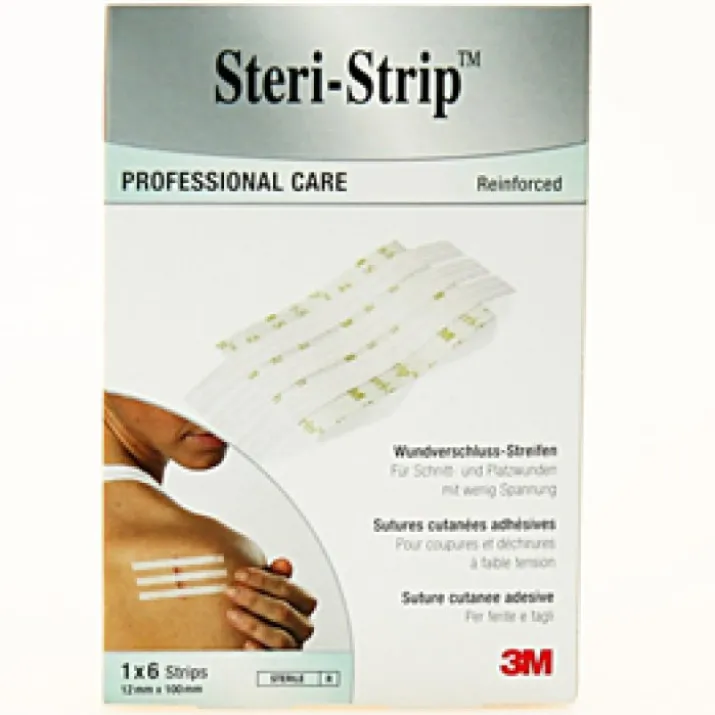 Steristrip 3m 12x100mm 6 pezzi