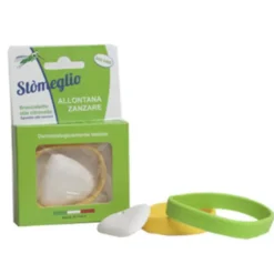Stòmeglio Allontana Zanzare Braccialetto Alla Citronella Verde 1 Pezzo