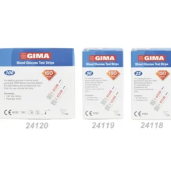 Strisce Glicemia per Glucometro GIMA 50 Test Strips