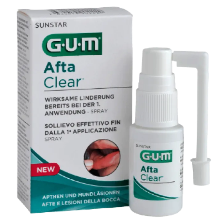Sunstar Gum Spray Afta Clear 15ml
