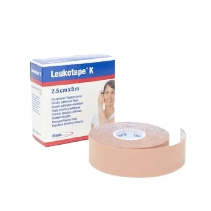 Tape Neuromuscolare Carne 2,5cm x 5m Leukotape K
