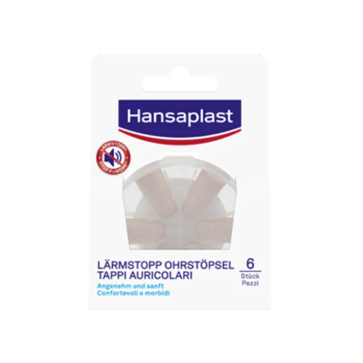 Tappi Auricolari Hansaplast 6 Pezzi