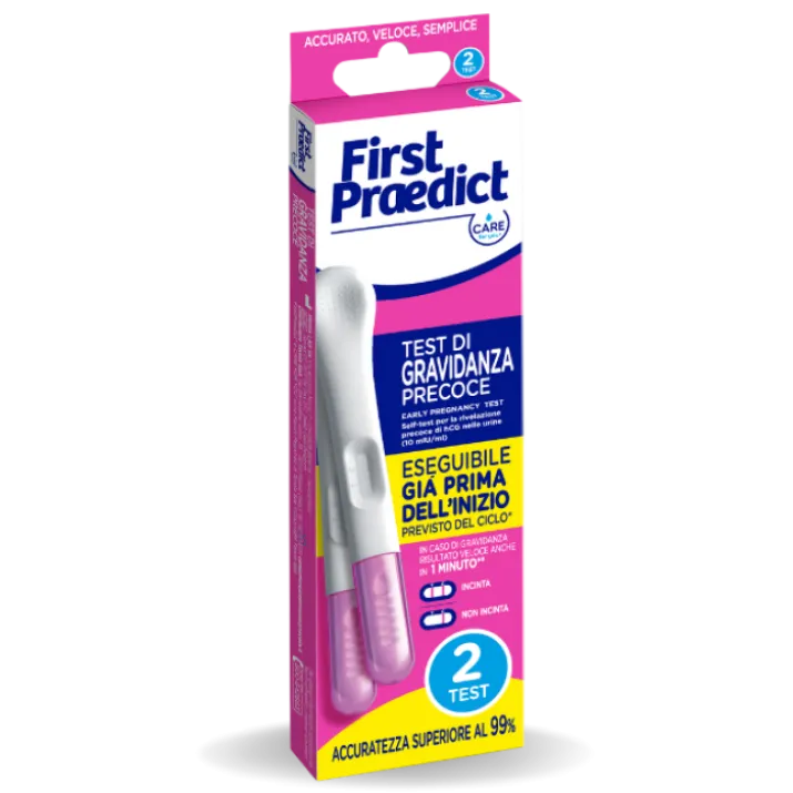 Test Di Gravidanza Precoce First Praedict Care 2 Test