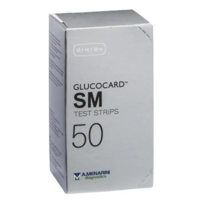 Test Strips S per Glucocard SM 50 Strisce Reattive