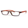 Trendy Occhiali Premium Arancio/Marrone Diottrie +1,00