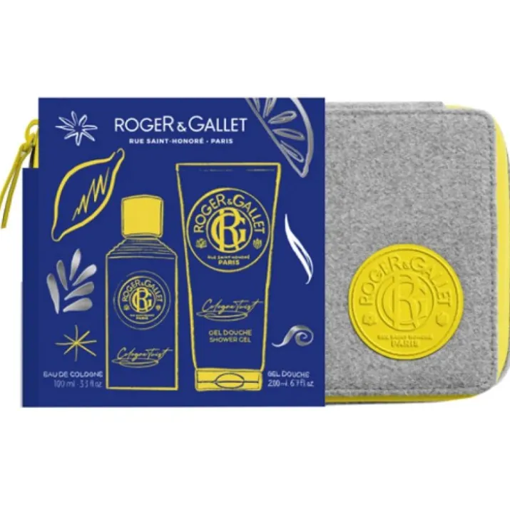 Trousse Natale Cologne Twist 100ml+Gel Doccia Roger&Gallet 2024