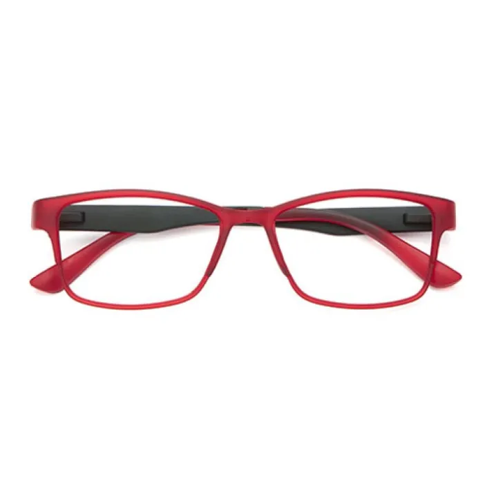 Twins Optical Twins Silver Key West Red+3,00