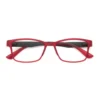 Twins Optical Twins Silver Key West Red+2,50