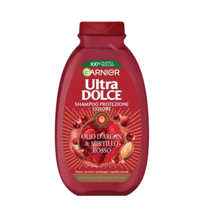 Ultra Dolce Shampoo Argan Mirtillo Rosso Garnier 300ml