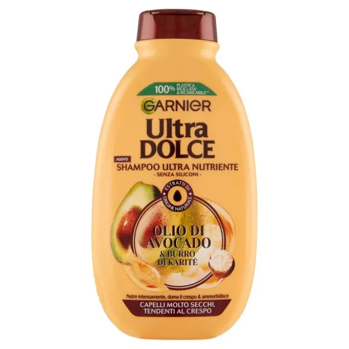 Ultra Dolce Shampoo Avocado & Karité GARNIER 250ml