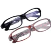 Unbranded Occhiali da Lettura con Lente Ottica, Nero Lucido