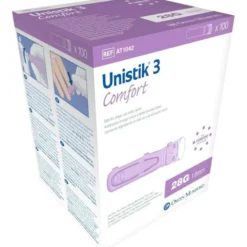 Unistik 3 Comfort: 100 Lancette pungidito sterili
