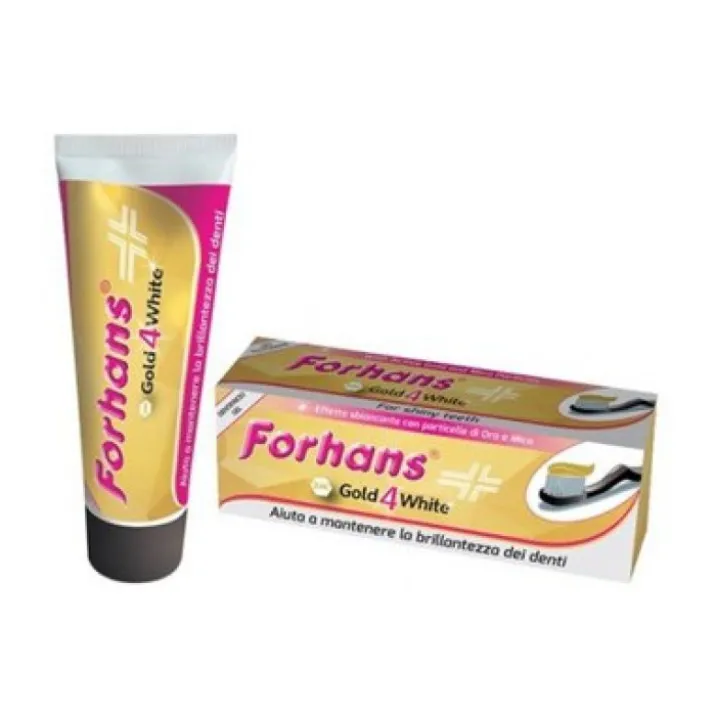Uragme Forhans Gold4white Dentifricio 12ml