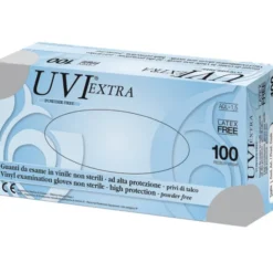 Uvi Extra Guanto Vinile Gardening 100 Pezzi