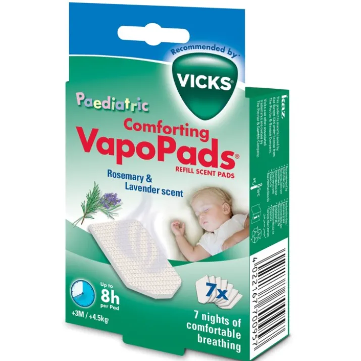 VapoPads Rosmarino & Lavanda VICKS 7 Pezzi