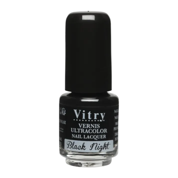 Vernis Ultracolor Nail Lacquer Black Night Vitry 4ml