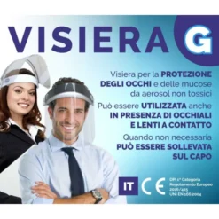 VISIERA G Protezione Occhi La Stamperia 1 Pezzo
