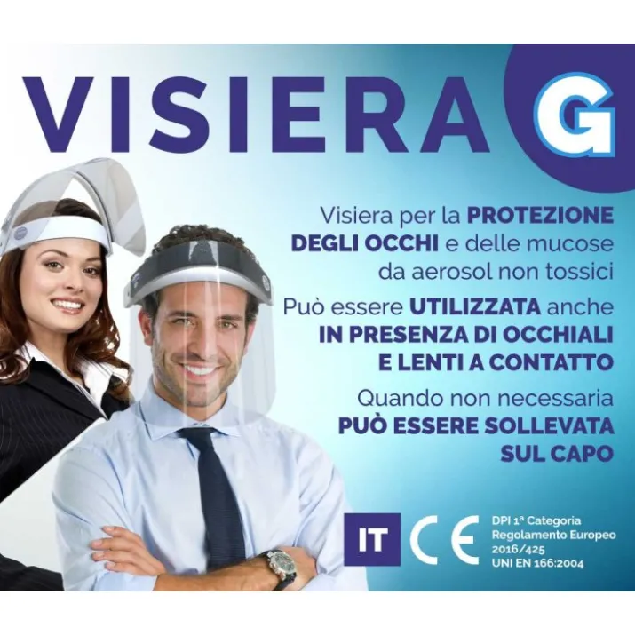 VISIERA G Protezione Occhi La Stamperia 1 Pezzo