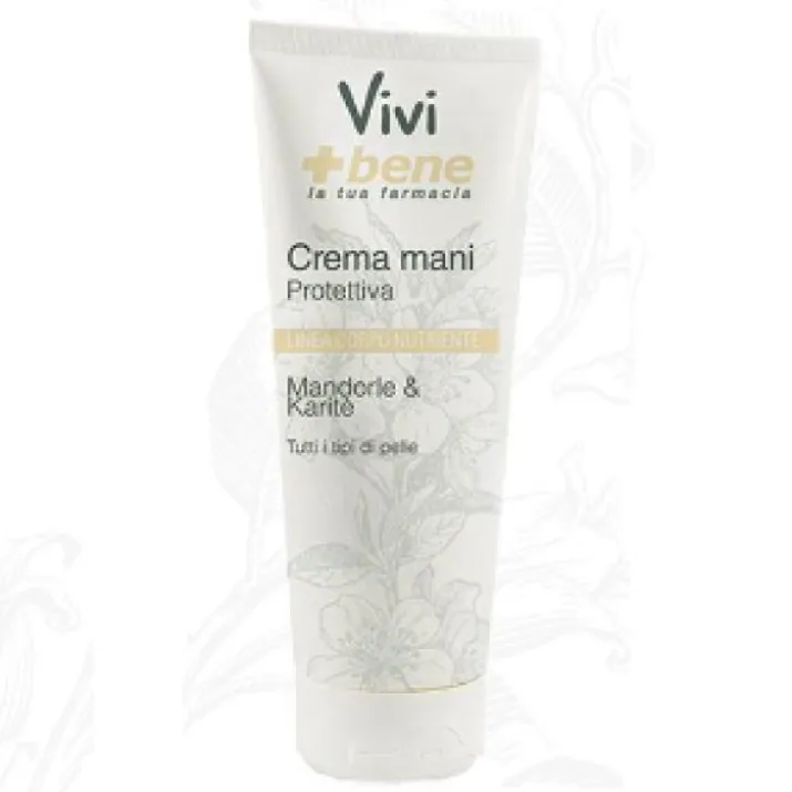 Vivi +Bene Crema Mani Mandorle e Karitè 75ml