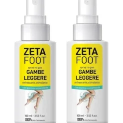 Zeta Foot Abbinata Spray Gambe Leggere 2x100ml
