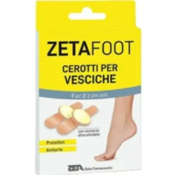 ZETAFOOT Cerotti Per Vesciche ZETA Farmaceutici 8 Pezzi