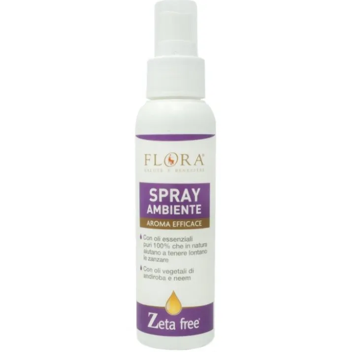Zeta Free Spray Ambiente Aroma Efficace Flora 100ml