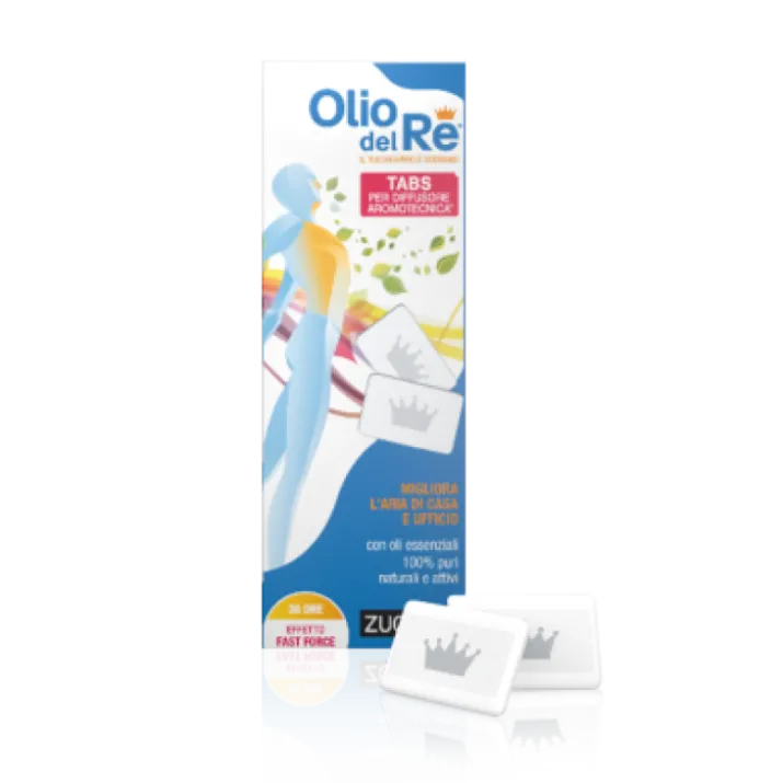 Zuccari Olio Del Re Tabs Per Diffusore Aromotecnica 9 Piastre
